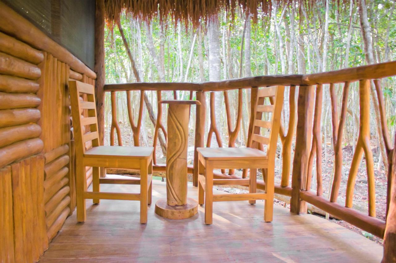 Aldea Maya-Ha Cabanas Con Cenotes Puerto Morelos Eksteriør billede