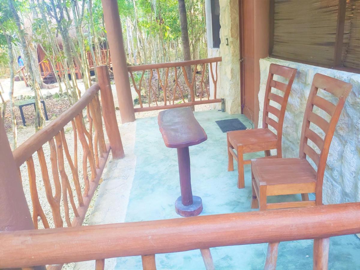 Aldea Maya-Ha Cabanas Con Cenotes Puerto Morelos Eksteriør billede