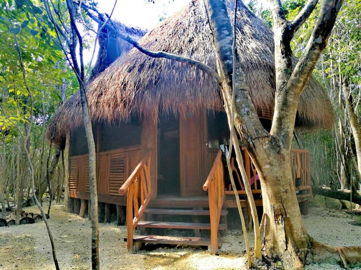 Aldea Maya-Ha Cabanas Con Cenotes Puerto Morelos Eksteriør billede