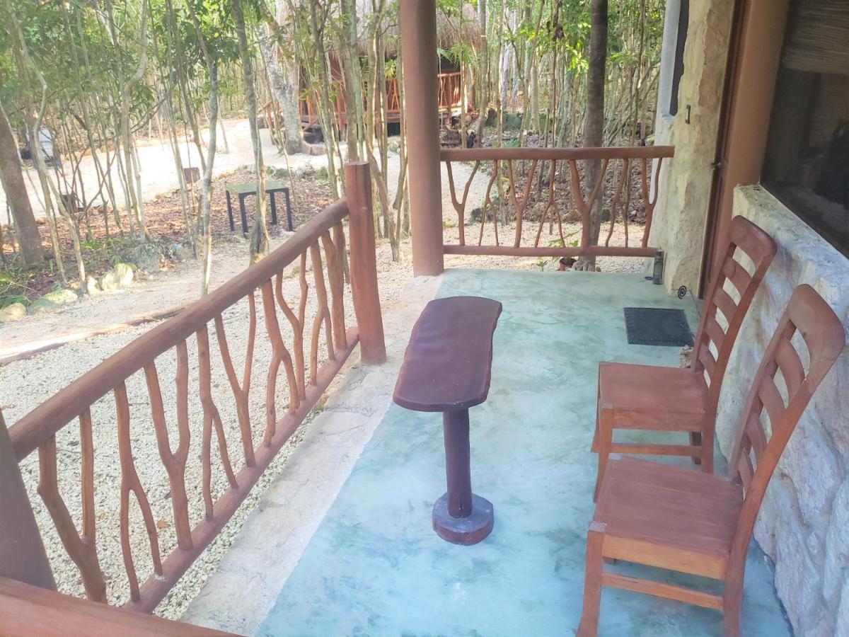 Aldea Maya-Ha Cabanas Con Cenotes Puerto Morelos Eksteriør billede