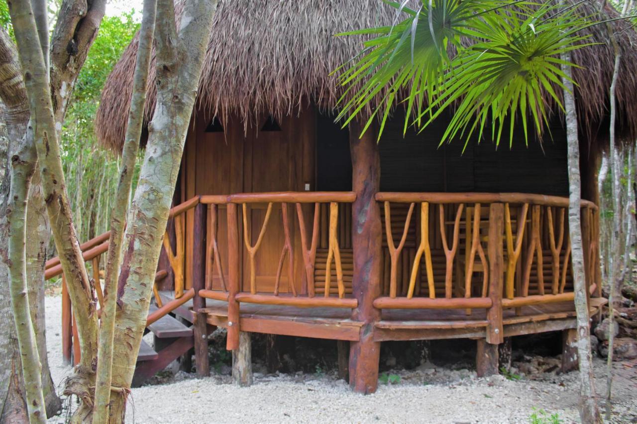 Aldea Maya-Ha Cabanas Con Cenotes Puerto Morelos Eksteriør billede