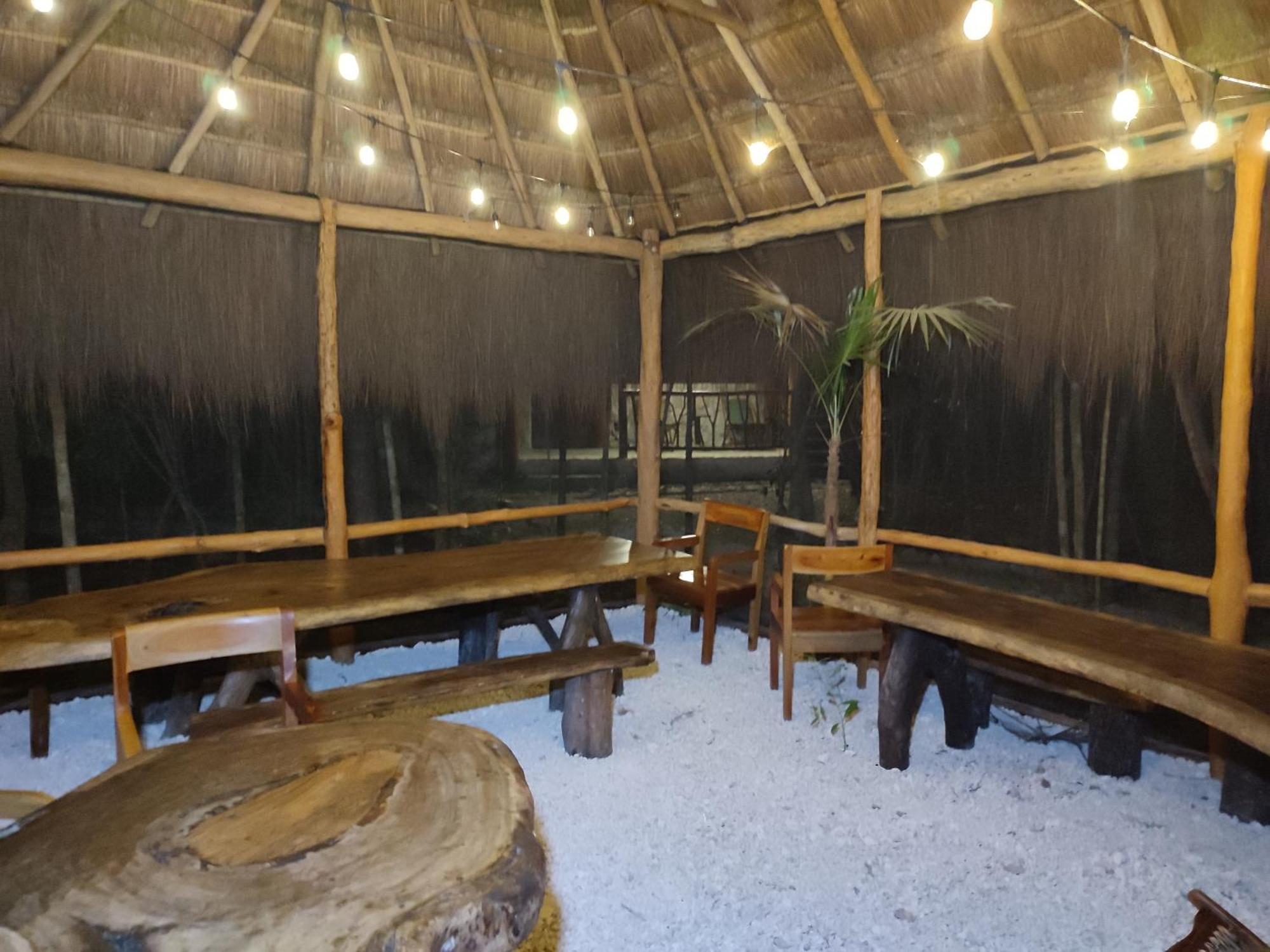Aldea Maya-Ha Cabanas Con Cenotes Puerto Morelos Eksteriør billede