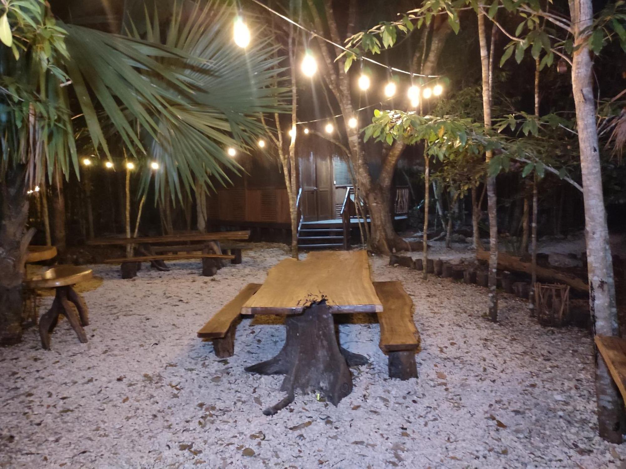 Aldea Maya-Ha Cabanas Con Cenotes Puerto Morelos Eksteriør billede