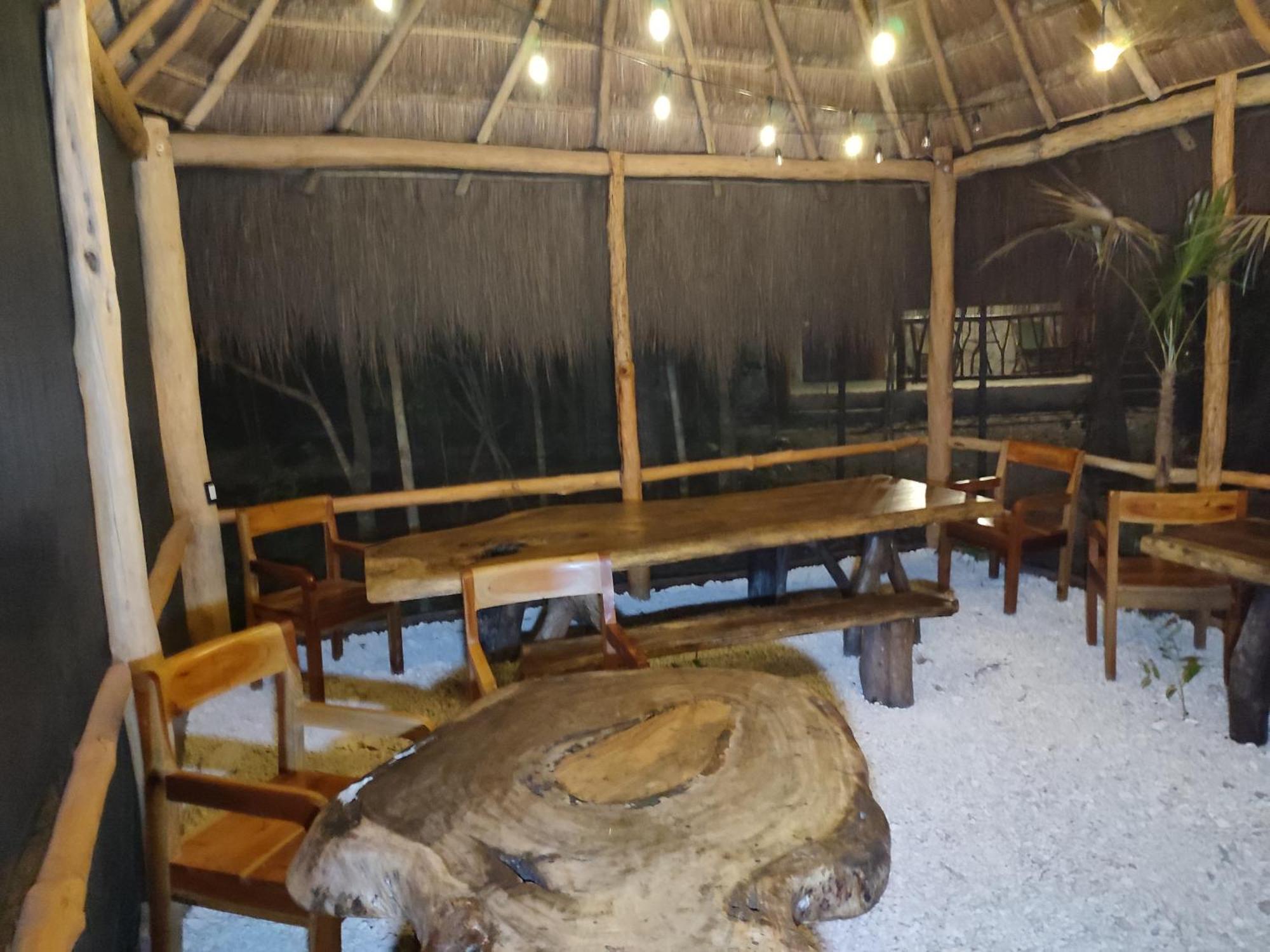 Aldea Maya-Ha Cabanas Con Cenotes Puerto Morelos Eksteriør billede