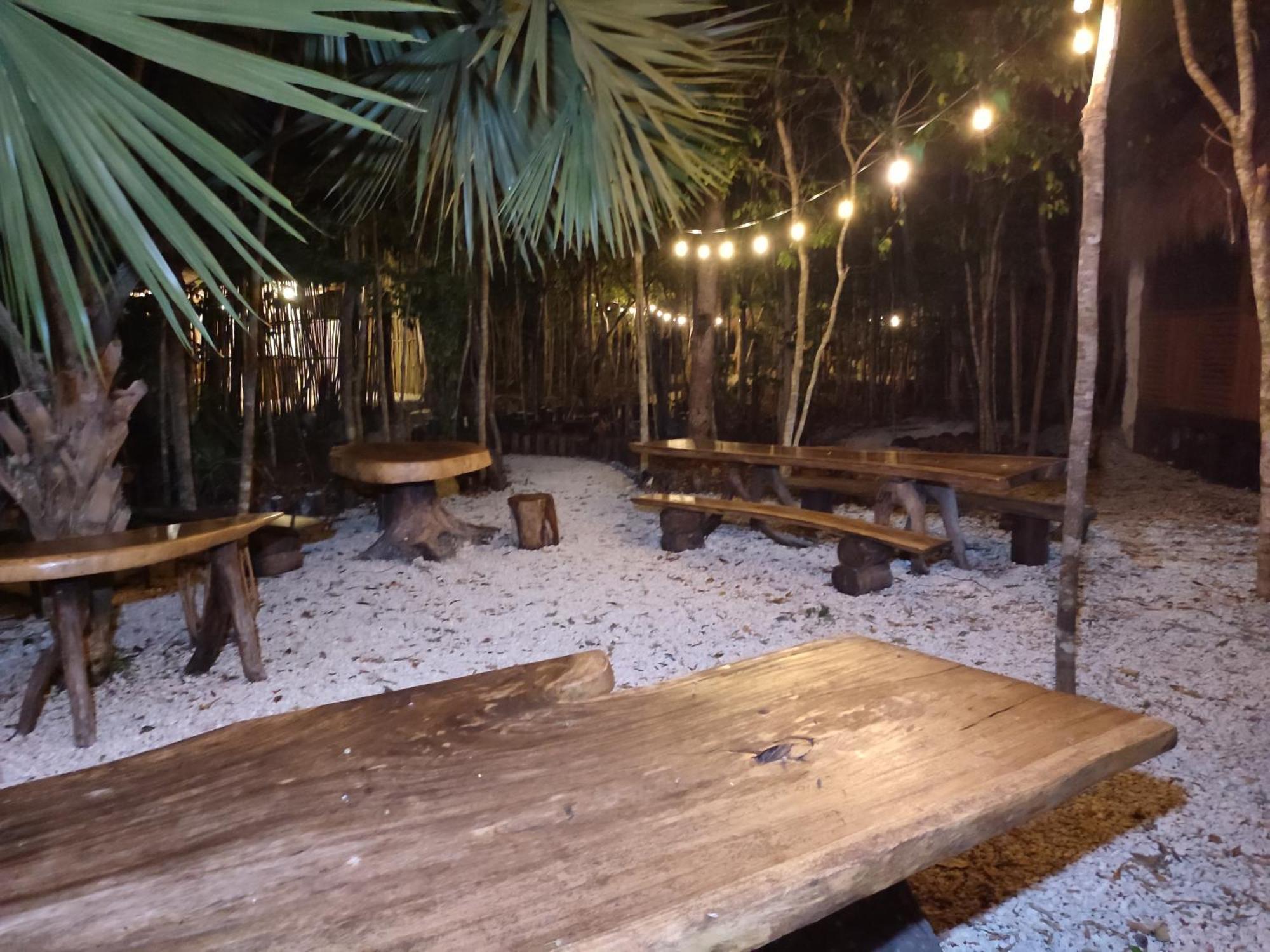 Aldea Maya-Ha Cabanas Con Cenotes Puerto Morelos Eksteriør billede