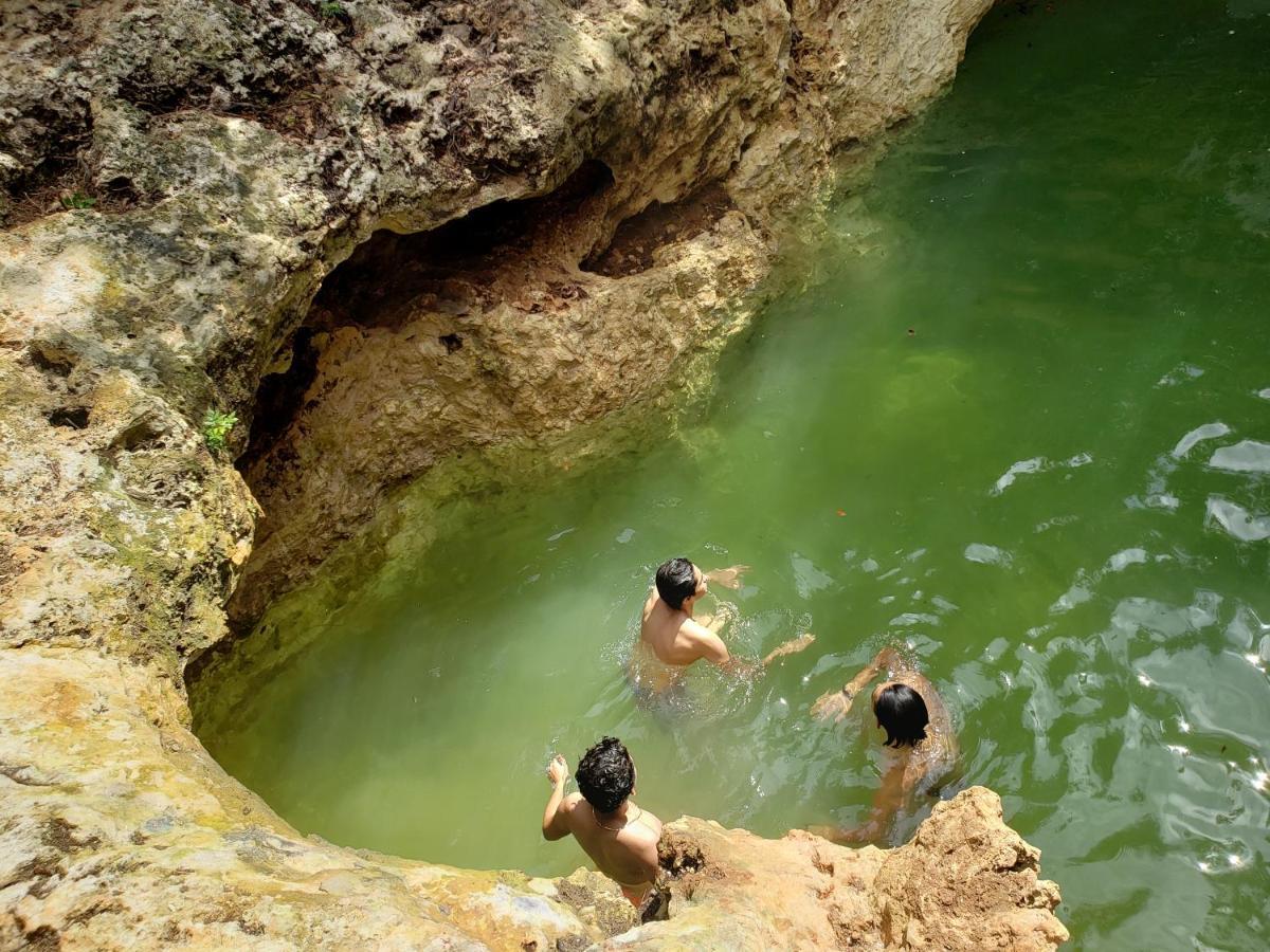 Aldea Maya-Ha Cabanas Con Cenotes Puerto Morelos Eksteriør billede